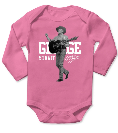 GEORGE STRAIT Long Sleeve Baby One-Piece