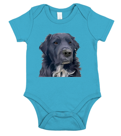Funny dog 5 Short Sleeve Baby One-Piece