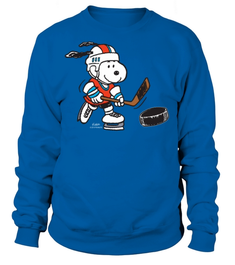 Peanuts Snoopy Hockey birthday christmas gift Women's Sweatshirt