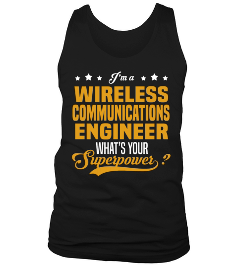 Wireless Communications Engineer Men's Tank Top