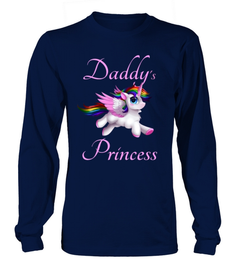 Daddys Princess - Unicorn accessories for girls Women's Long Sleeve