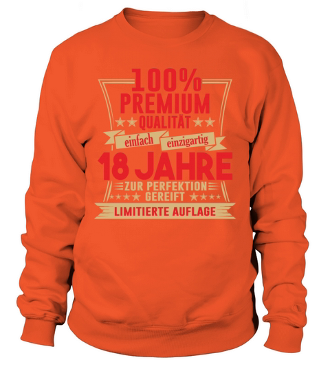 18th Birthday Retro Gift Vintage 2003 18 Years Men's Sweatshirt
