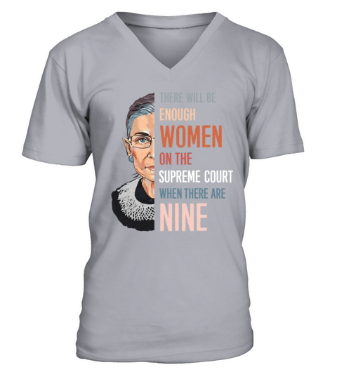 There will be enough women on the supreme court Men's V-Neck T-shirt