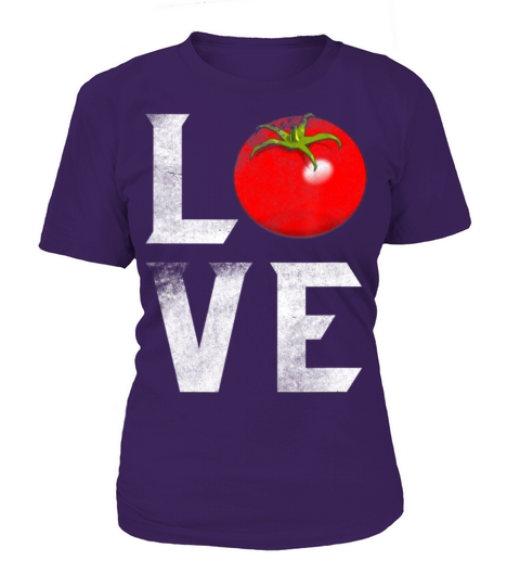 Red Tomato Gardener I Love Gardening Vegetables T-Shirt Woman
