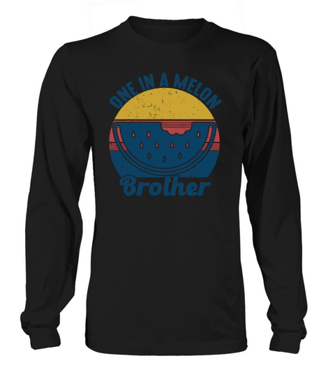 Family summer Watermelon Vintage One In A Melon Women's Long Sleeve