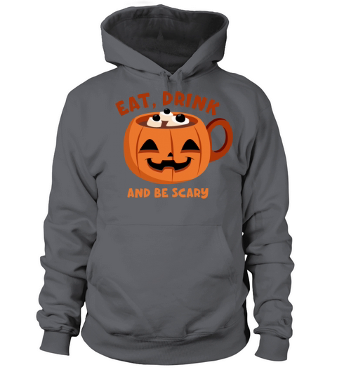 Halloween Eat Drink and Be Scary 3 Women's Hoodie