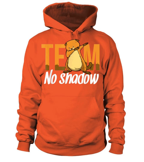 Funny Groundhog Day Team No Shadow Dabbing Kids Women's Hoodie