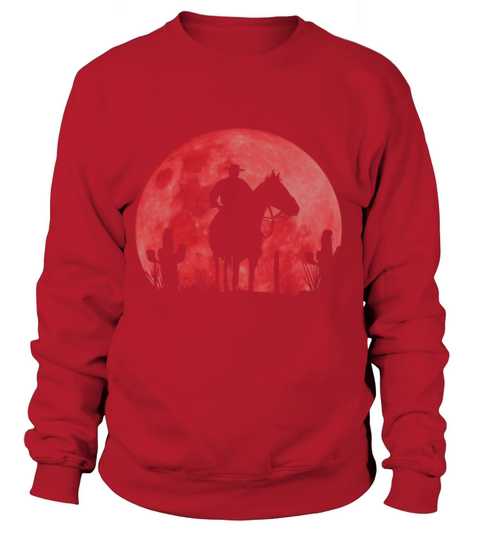 Cowboy in the desert Women's Sweatshirt
