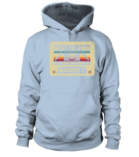 August Twelfth Birthday Vintage Cassette Gift Men's Hoodie