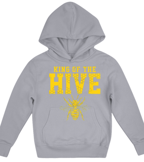 Beehive King Of The Hive Kids Hoodie
