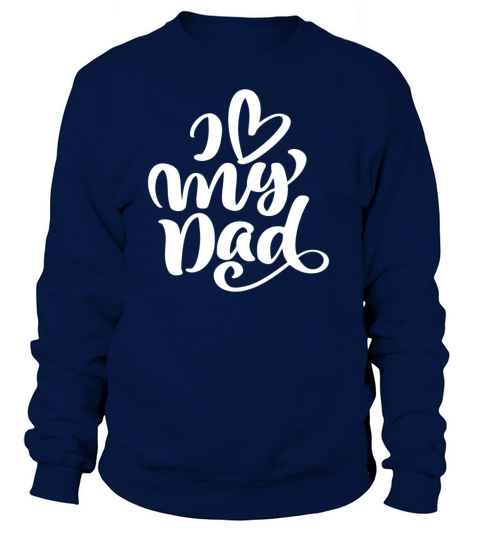 Isolated Happy Fathers Day Quotes Women's Sweatshirt