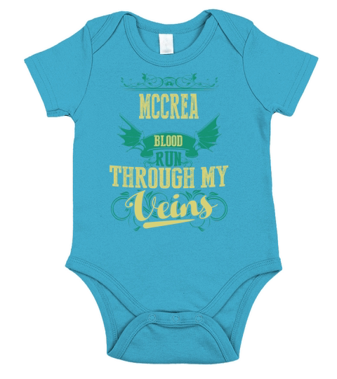 MCCREA Name shirt, MCCREA Funny Name, MCCREA Family Name Gifts T Shirt Short Sleeve Baby One-Piece