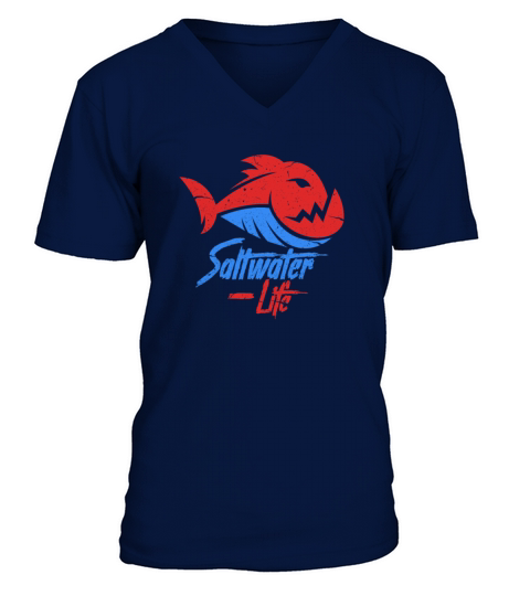 Saltwater Life Men's V-Neck T-shirt