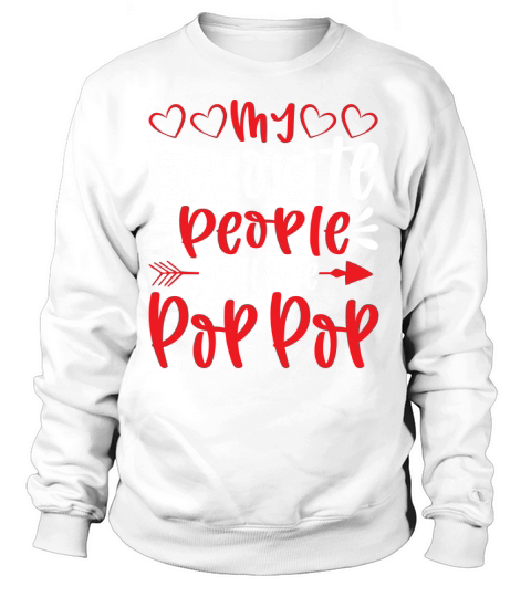 My favorite people call me pop pop Women's Sweatshirt