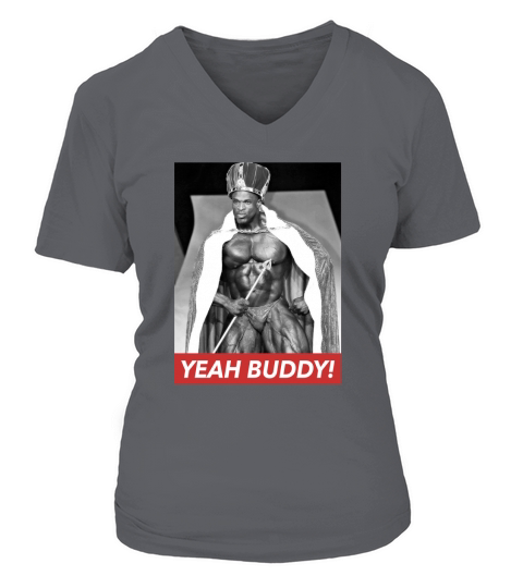 Ronnie Coleman King Yeah Buddy! V-neck T-Shirt Woman