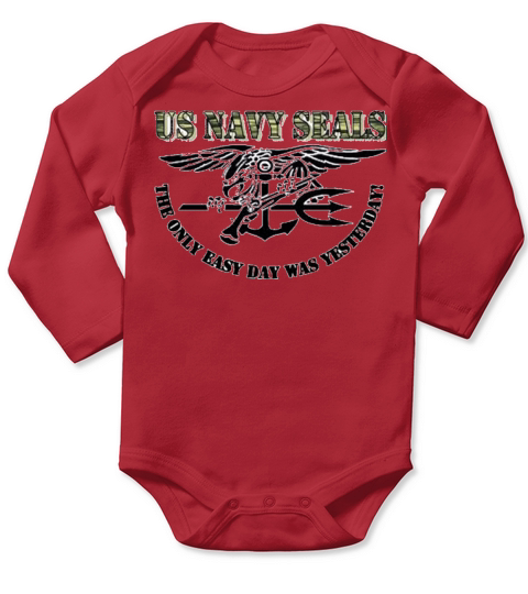 US Navy SEAL Long Sleeve Baby One-Piece