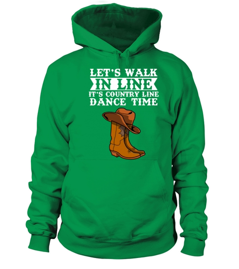 Line Dancing Dance Men's Hoodie