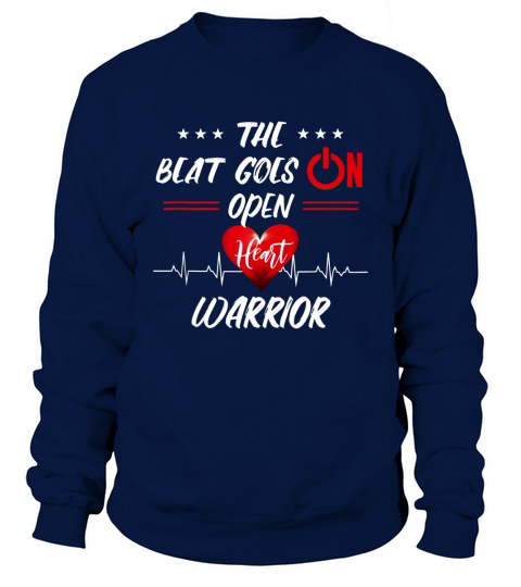 Post Heart Surgery Bypass Recovery Open Heart Warrior Sweatshirt Unisex