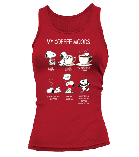 Snoopy Kaffee Tank top Woman