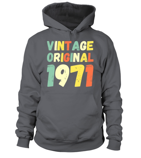 Vintage Original 1971 Retro Style Women's Hoodie