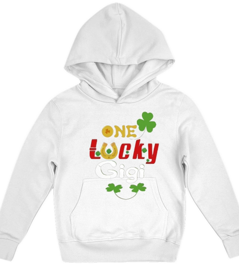 One Lucky Gigi For Happy Saint Patrick Kids Hoodie