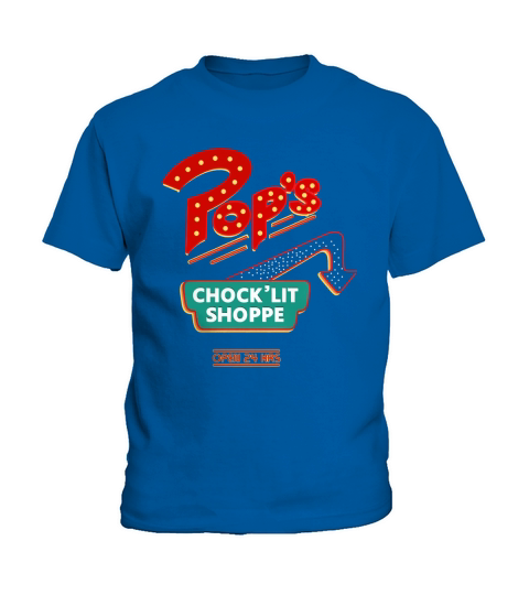 Pop s Chock Lit Shoppe from Riverdale cafe logo Kids T-Shirt