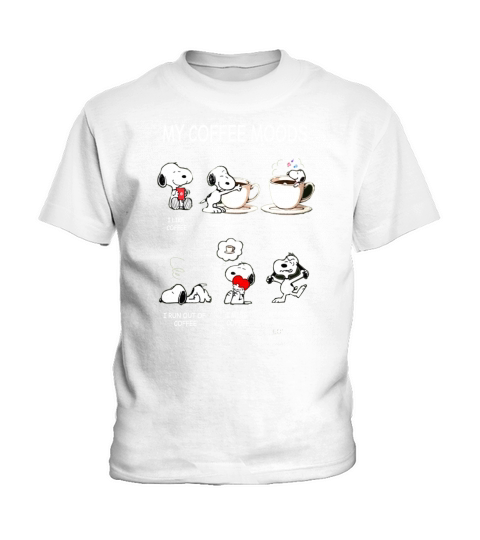 Snoopy Kaffee Kids T-Shirt
