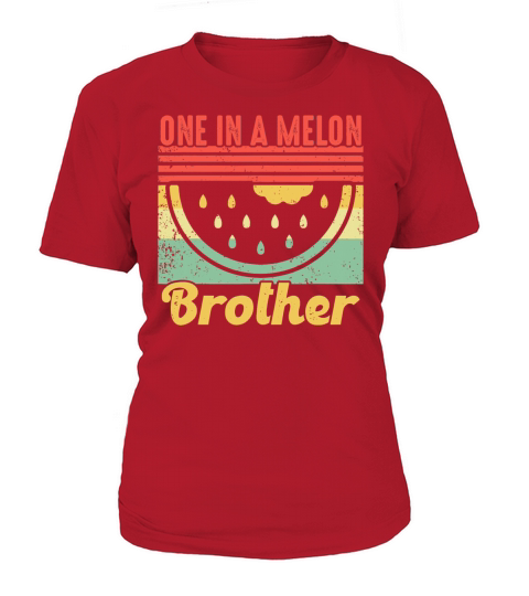 Family summer Watermelon Vintage One In A Melon Women's T-Shirt