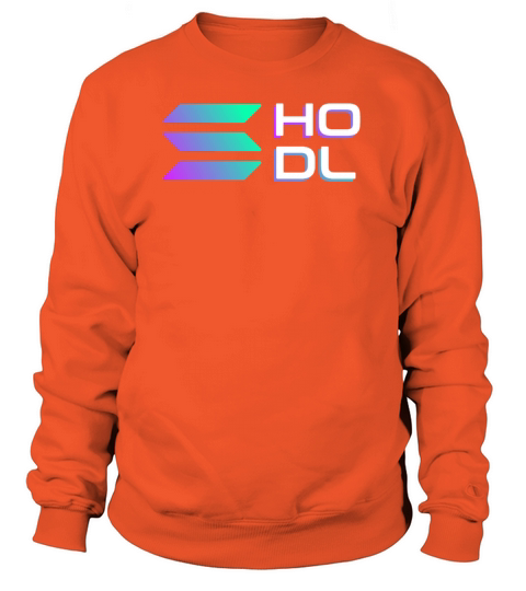 Solana SOL crypto hodl Women's Sweatshirt