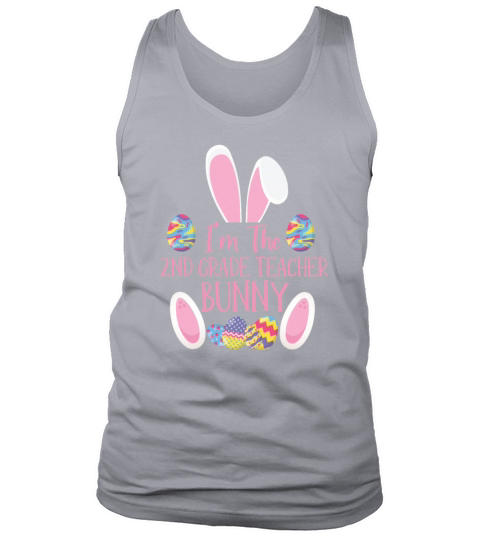 2nd Grade Teacher Bunny Rabbit Easter Day Easter Tank Top Unisex