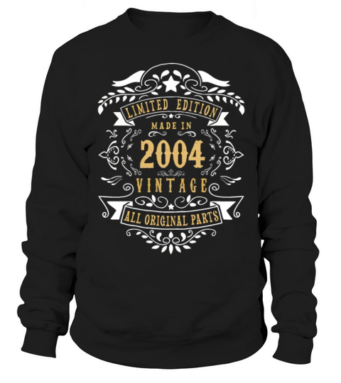 Limited Edition Made In 2004 Vintage Original Men's Sweatshirt