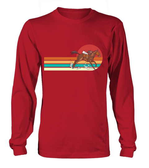 Horse Racing Drinking Derby Barrel Racing Men's Long Sleeve