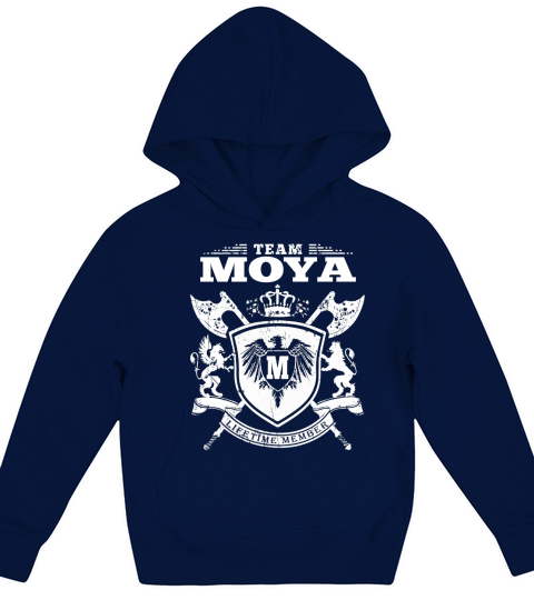 Team Moya  Lifetime Member Kids Hoodie