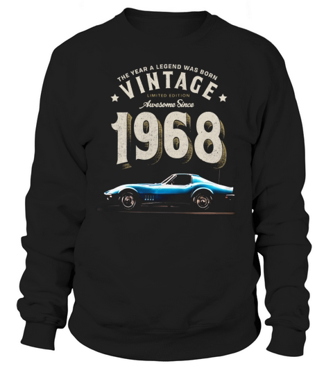 VINTAGE 1968 CORVETTE Sweatshirt Unisex