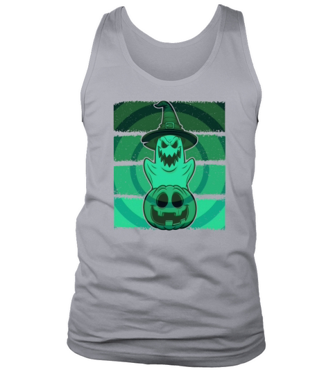Halloween Ghost Pumpkin Funny horror Men's Tank Top