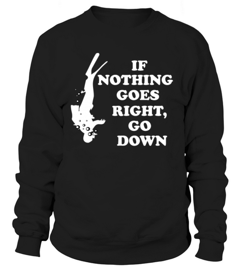 Diving Snorkeling Scuba Diver Swimming Goggles Women's Sweatshirt