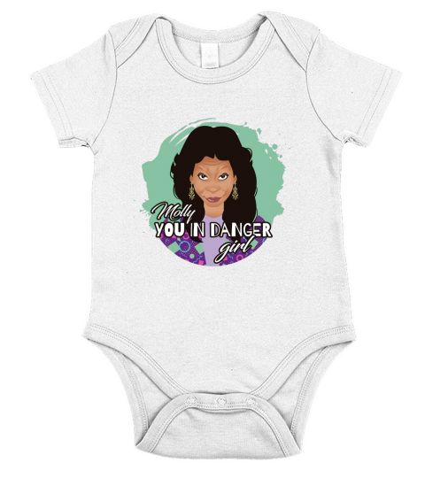 Whoopi Goldberg Ghost Demi Moore Comedy You in Danger Girl Short Sleeve Baby One-Piece