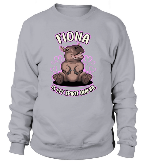 Fiona The Hippo Spirit Animal Sweatshirt Unisex