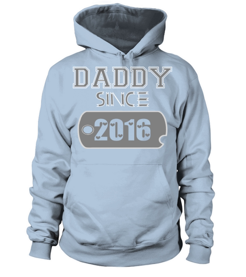Daddy Since Tag 2016 Happy Fathers Day Men's Hoodie