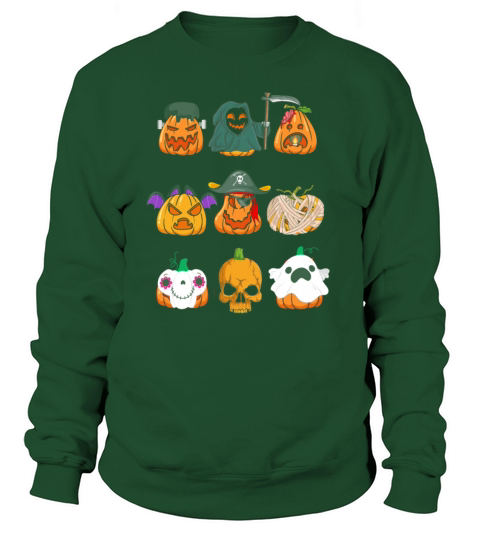 Trendy Scary Halloween 2021 costumes Horror Face Women's Sweatshirt