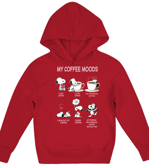 Snoopy Kaffee Kids Hoodie