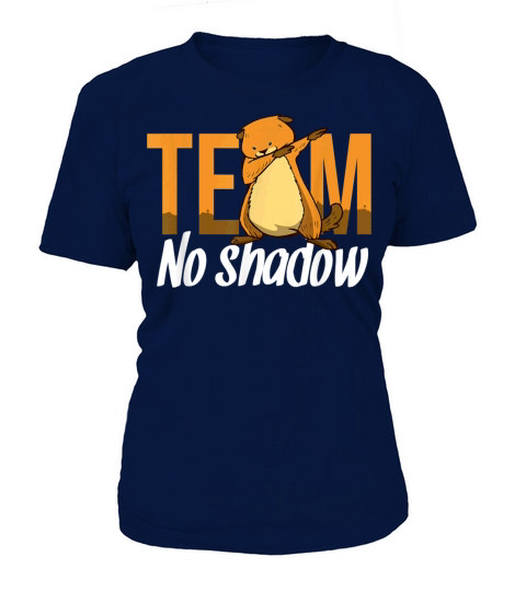 Funny Groundhog Day Team No Shadow Dabbing Kids Women's T-Shirt