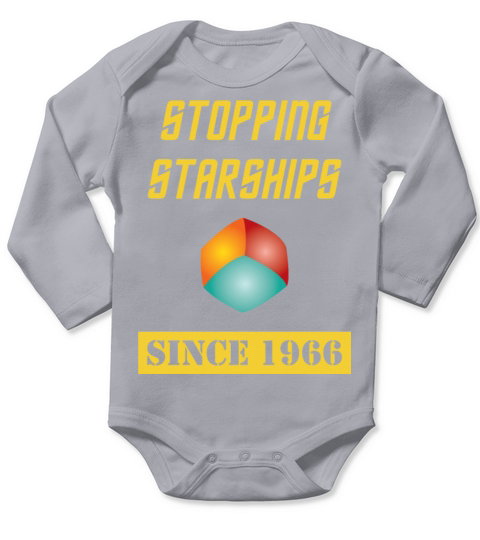 Stopping Starships Corbomite Maneuver Ep Long Sleeve Baby One-Piece