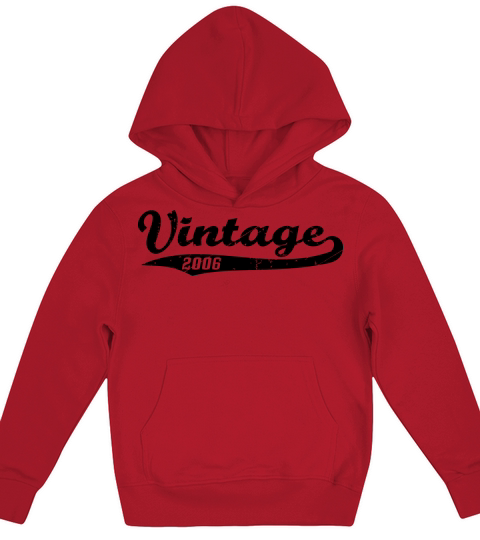 Vintage 2006 Kids Hoodie