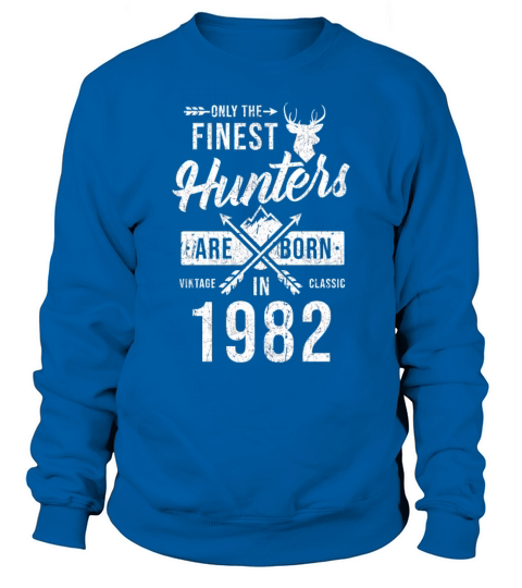 Hunter Gift Born In 1982 Men's Sweatshirt