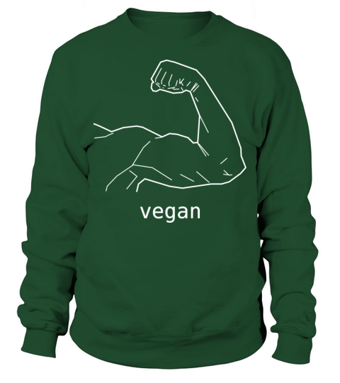 Biceps Bodybuilding Vegan Sweatshirt Unisex