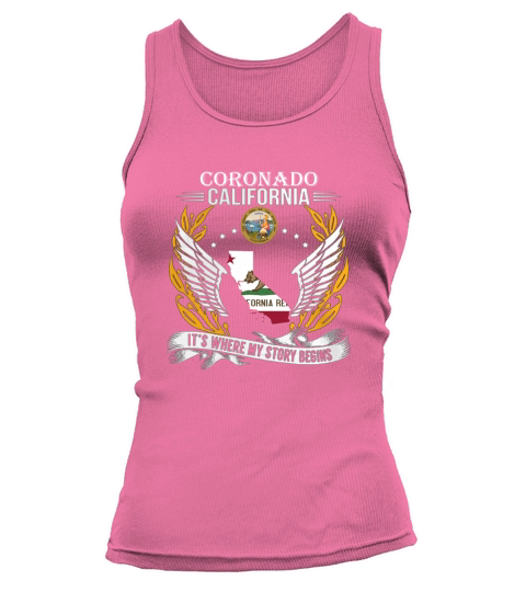 Coronado california It is where my story begins Tank top Woman