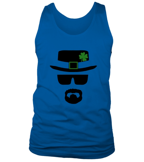 St Patricks Day Heisenberg Inspired Irish Men Tank Top Unisex