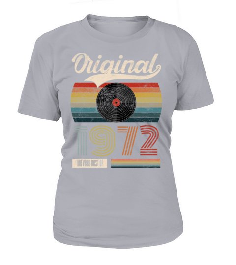 1972 Vintage Birthday Gift Tee Retro Style Women's T-Shirt