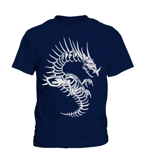 Dragon skeleton Kids T-Shirt